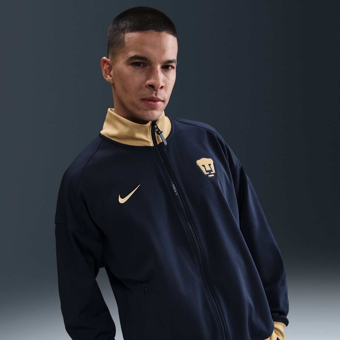 Pumas UNAM Academy Pro Pumas UNAM Academy Pro Men's Nike Dri-FIT Soccer Anthem Jacket