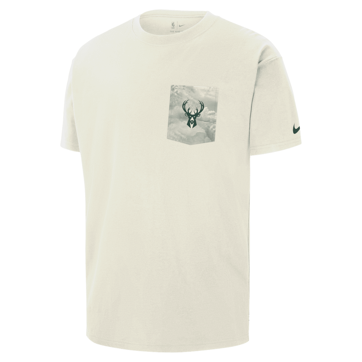 Milwaukee Bucks Courtside Milwaukee Bucks Courtside T-shirt Nike NBA Max90 pour homme