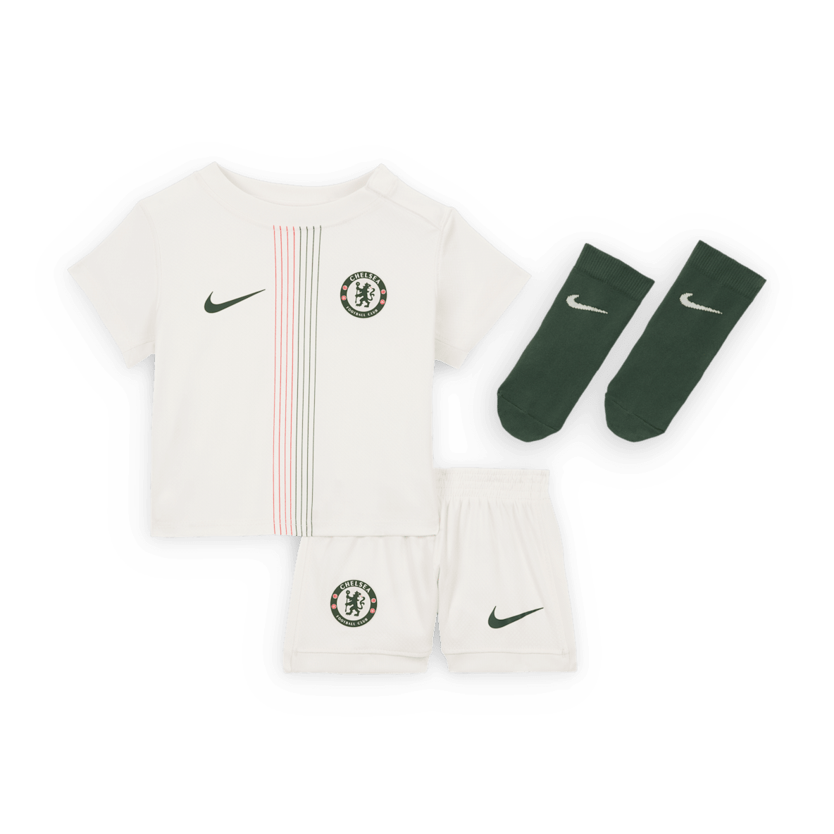 Chelsea F.C. 2025/26 Stadium Away Chelsea F.C. 2025/26 Stadium Away Baby/Toddler Nike Football Replica 3-Piece Kit