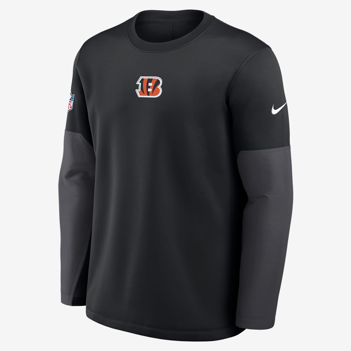 Cincinnati Bengals Scripted To Win Sideline Coach Cincinnati Bengals Scripted To Win Sideline Coach Men's Nike Therma-FIT NFL Long-Sleeve T-Shirt