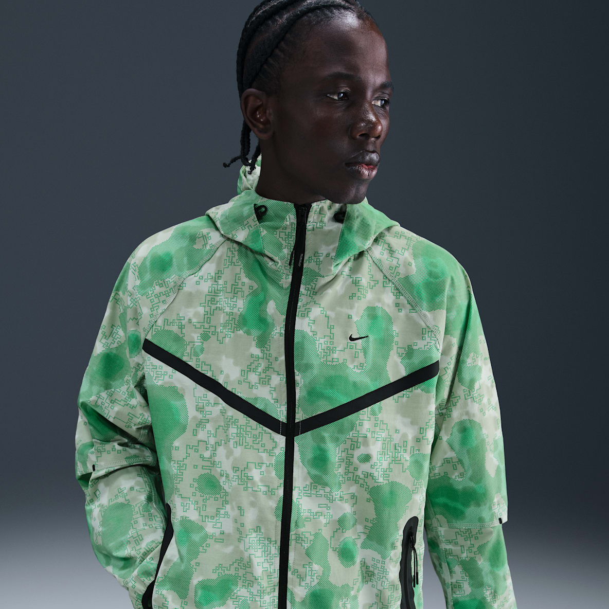 Nike Tech Nike Tech Men's Dri-FIT Woven Camo Windrunner Jacket