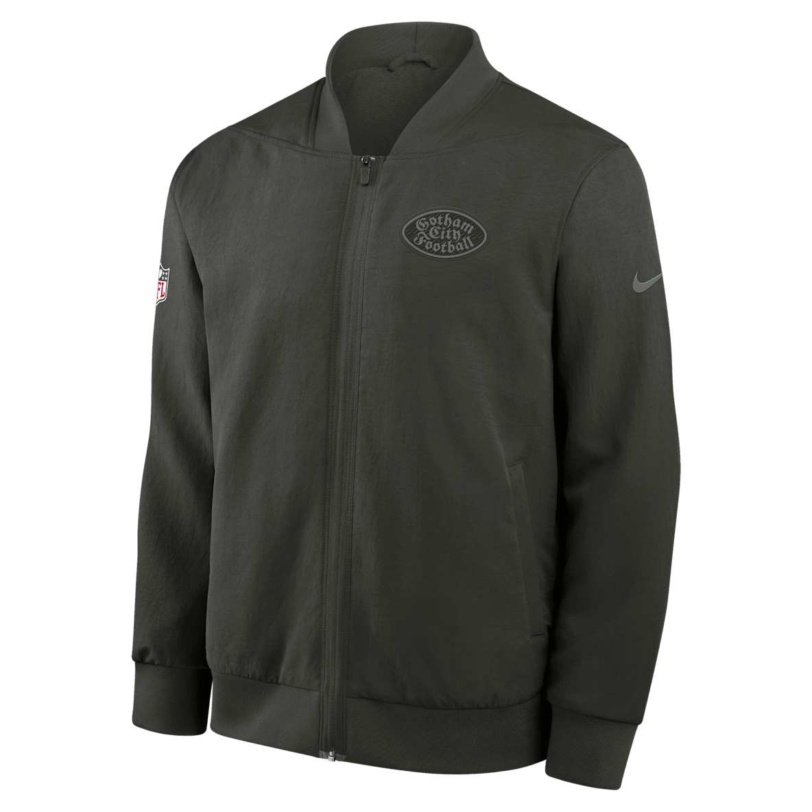 New York Jets Rivalries Collection Sideline New York Jets Rivalries Collection Sideline Men's Nike NFL Full-Zip Bomber Jacket