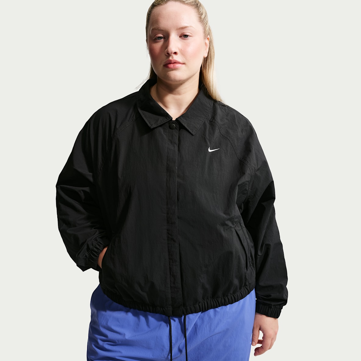 Nike Sportswear Women's Oversized Coaches Jacket (Plus Size)