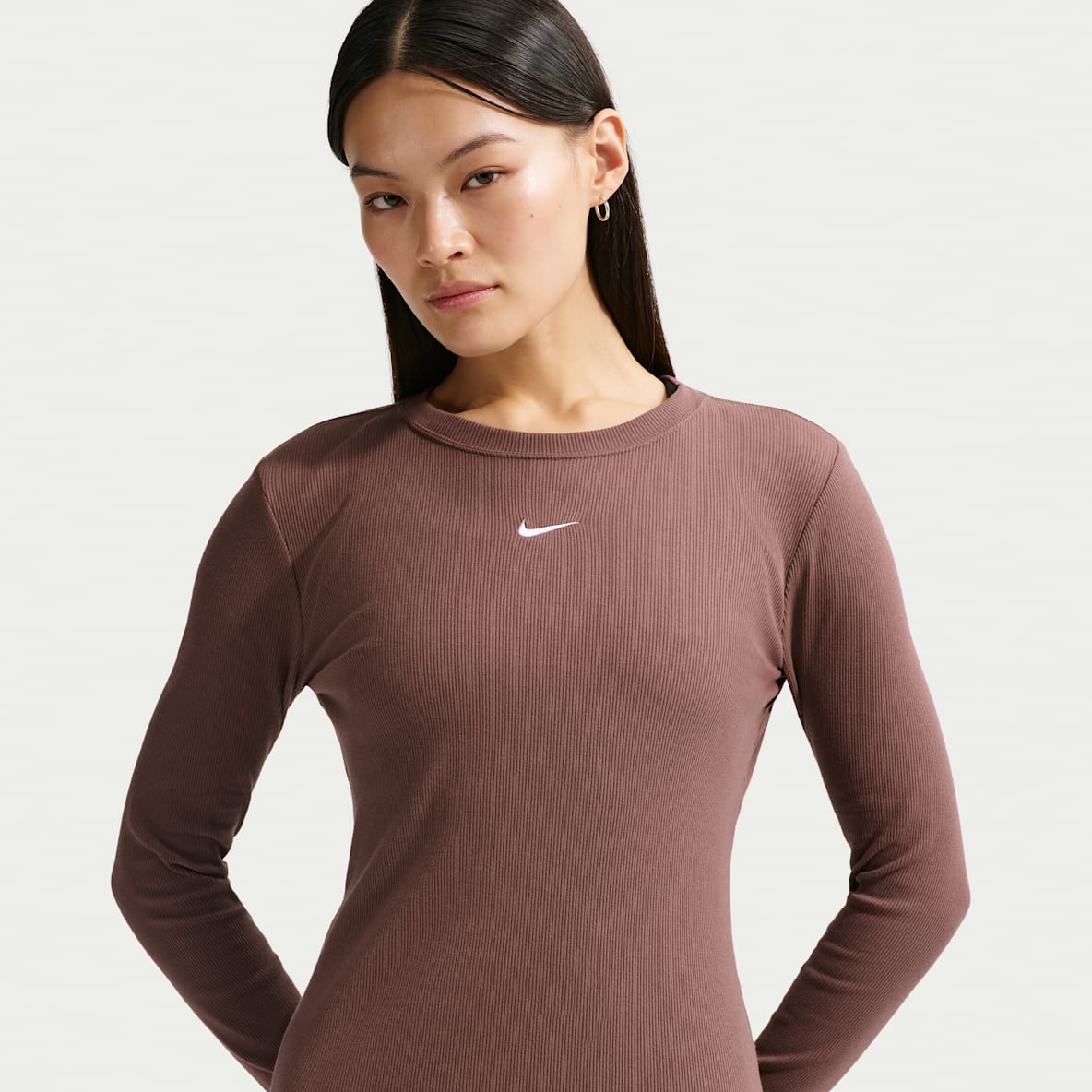 Nike Sportswear Nike Sportswear Women's Tight Long-Sleeve Ribbed T-Shirt