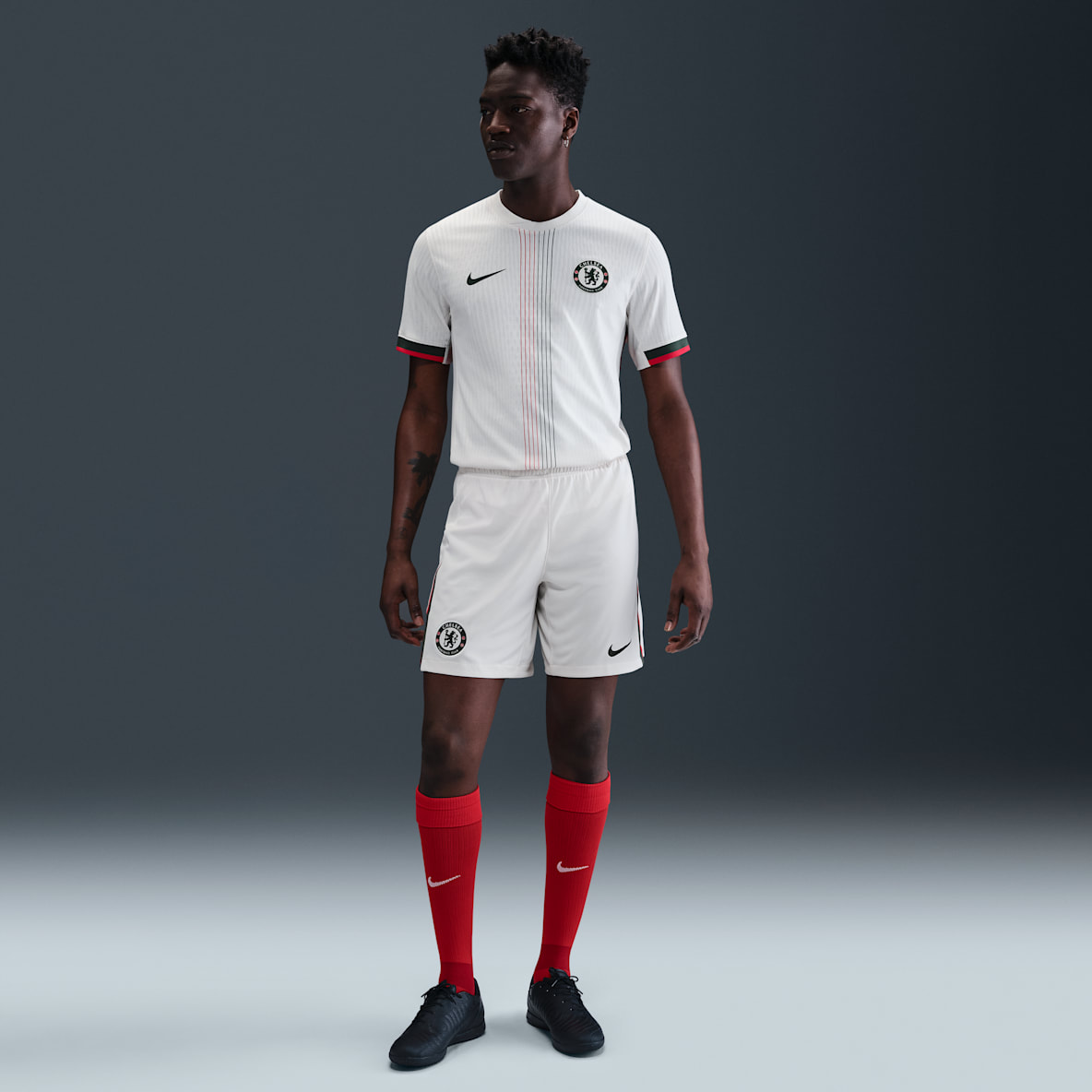Chelsea F.C. 2025/26 Stadium Away Chelsea F.C. 2025/26 Stadium Away Men's Nike Dri-FIT Football Replica Shorts