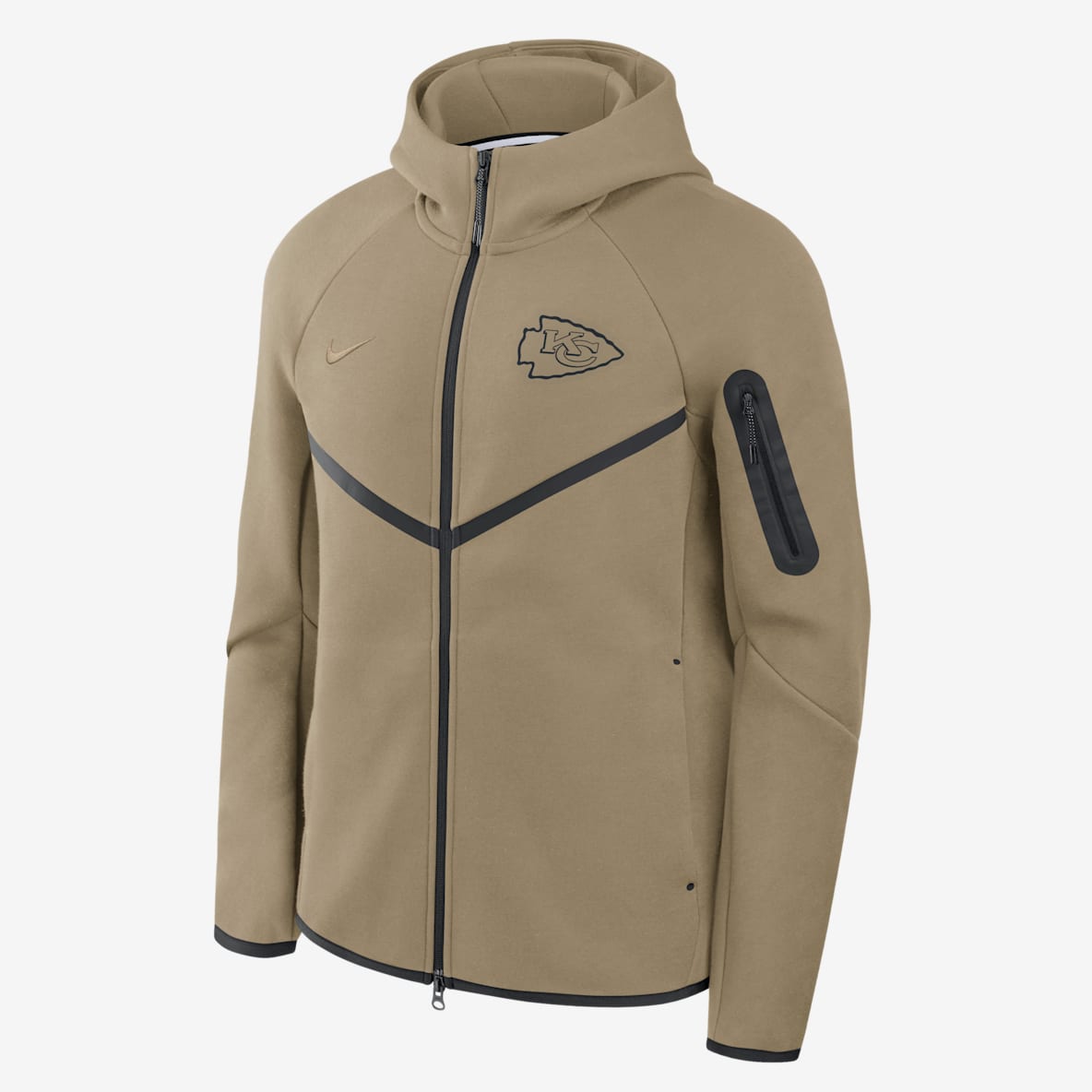 Kansas City Chiefs Tech Fleece Windrunner Kansas City Chiefs Tech Fleece Windrunner Men's Nike NFL Full-Zip Hooded Jacket