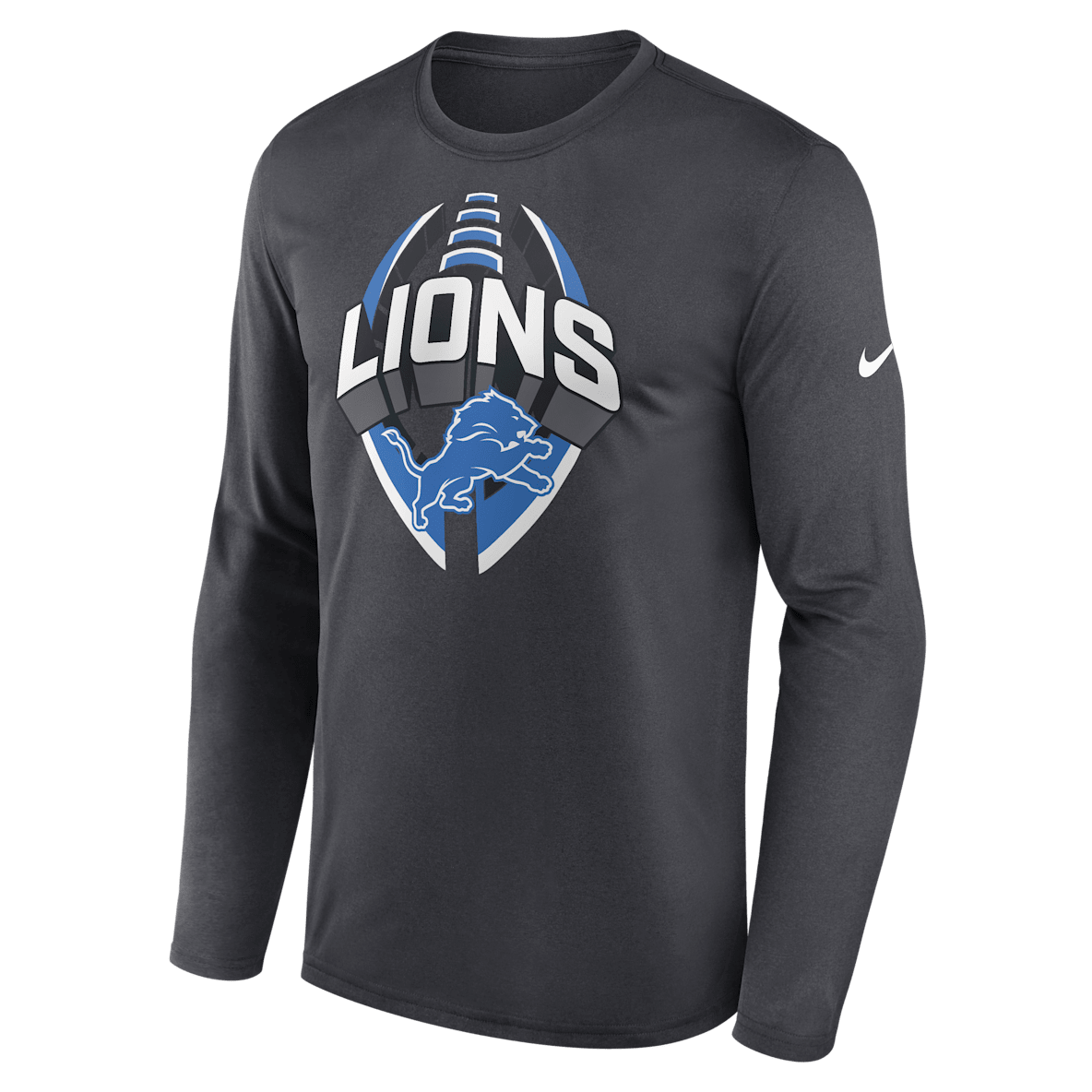 Detroit Lions Legend Icon Detroit Lions Legend Icon Men's Nike Dri-FIT NFL Long-Sleeve T-Shirt