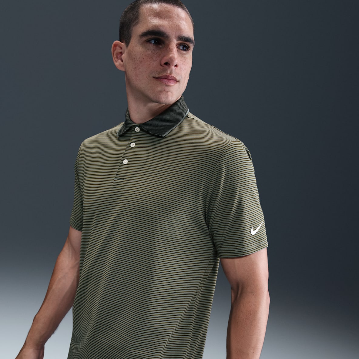 Nike Tour Nike Tour Men's Dri-FIT Striped Golf Polo