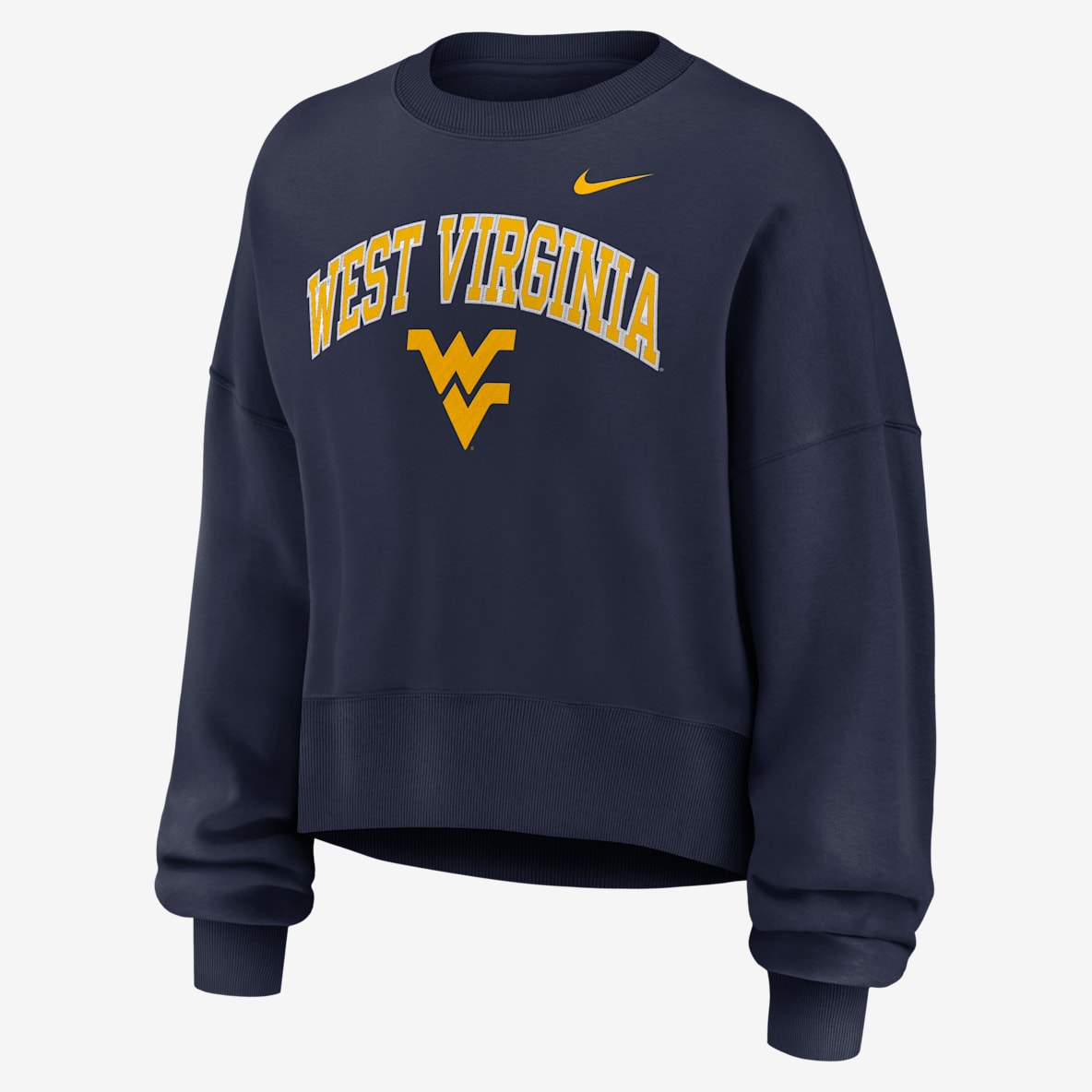 West Virginia Phoenix Arch West Virginia Phoenix Arch Women's Nike College Pullover Crew