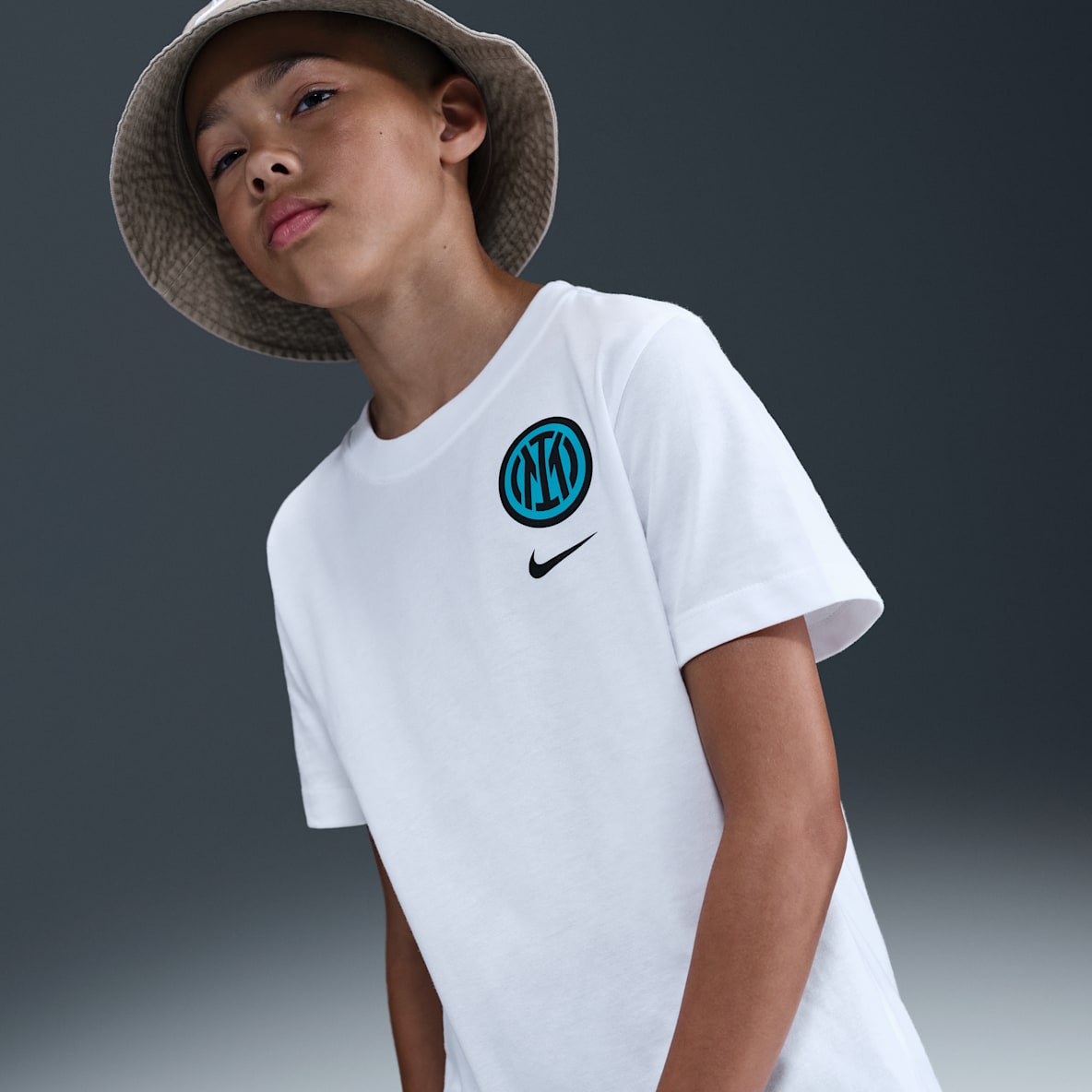 Inter Mailand Nike Fußball-T-Shirt (ältere Kinder)