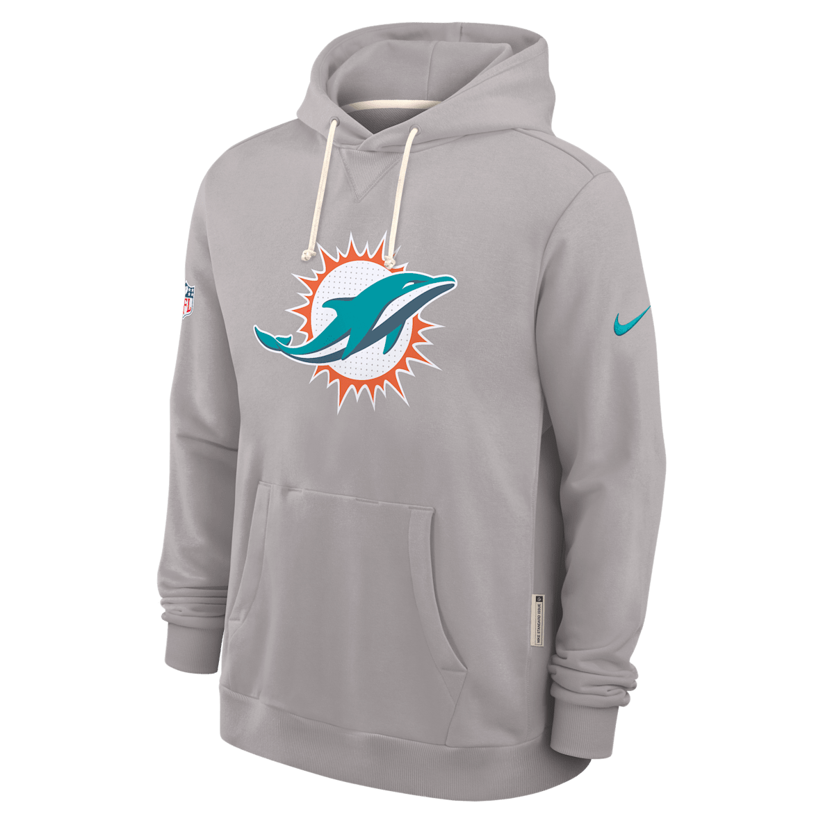 Miami Dolphins Initial Home Sideline Miami Dolphins Initial Home Sideline Men's Nike Dri-FIT NFL Pullover Hoodie