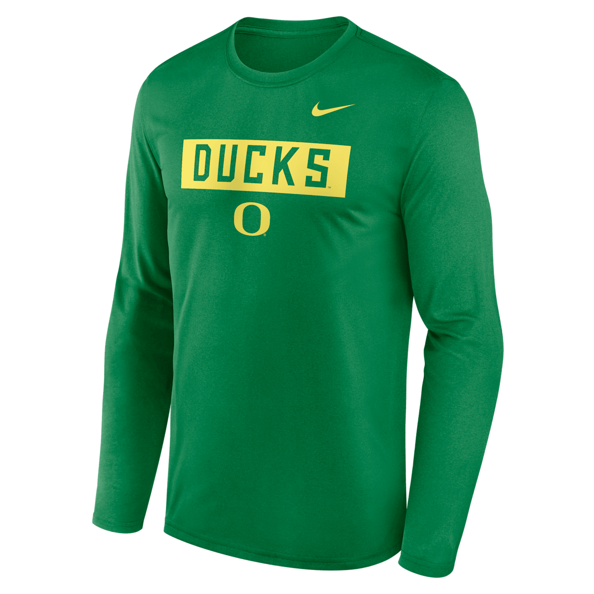 Oregon Primetime Legend 2-Hit Men's Nike Dri-FIT College Long-Sleeve T-Shirt