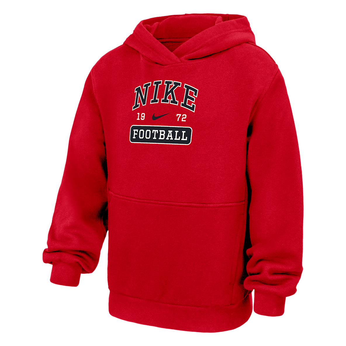 Nike Club Fleece Nike Club Fleece Sudadera con gorro sin cierre de fútbol para niños talla grande