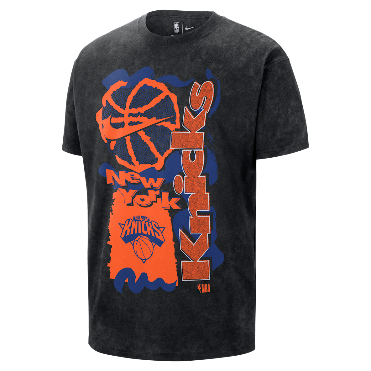 New York Knicks Courtside New York Knicks Courtside Playera Nike de la NBA Max90 para hombre