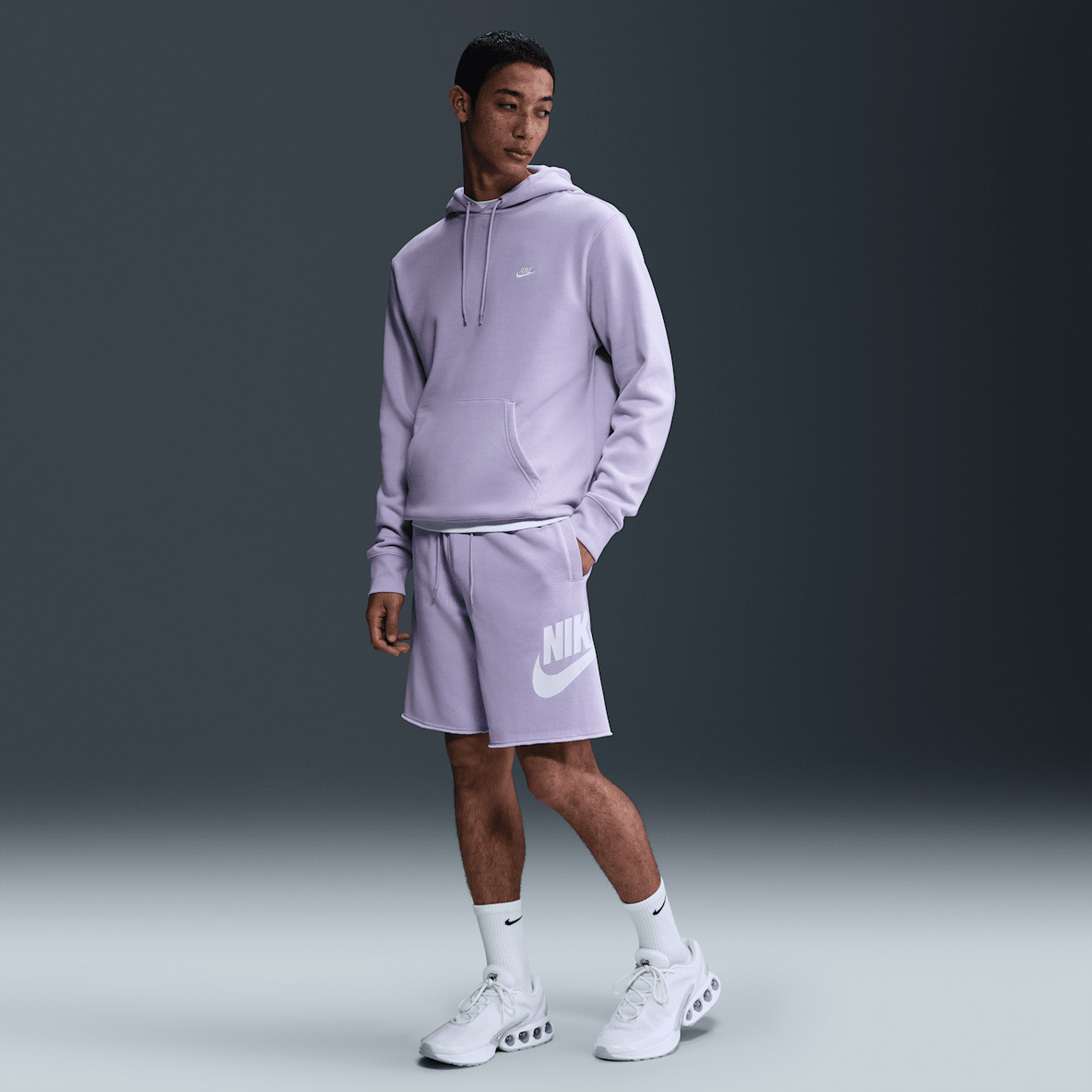 Nike Club Alumni Herenshorts van sweatstof