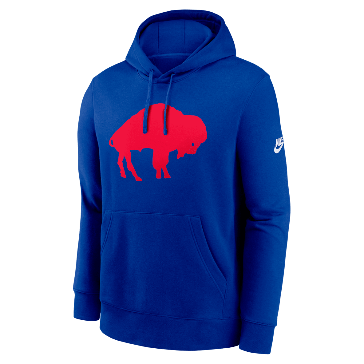 Buffalo Bills Club Logo Buffalo Bills Club Logo Men's Nike NFL Pullover Hoodie