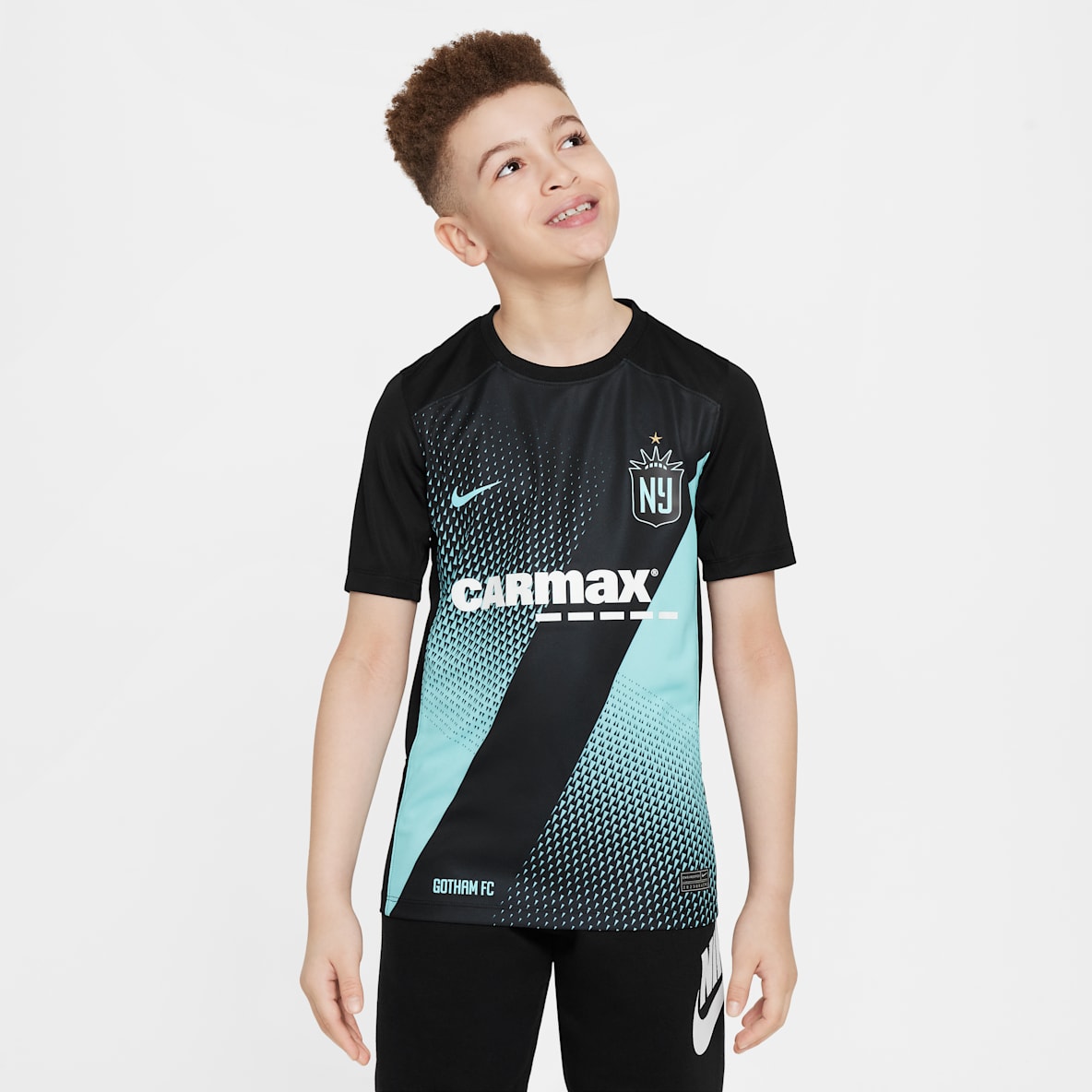 NJ/NY Gotham FC 2024 Stadium Primary NJ/NY Gotham FC 2024 Stadium Primary Big Kids' Nike Dri-FIT NWSL Replica Jersey