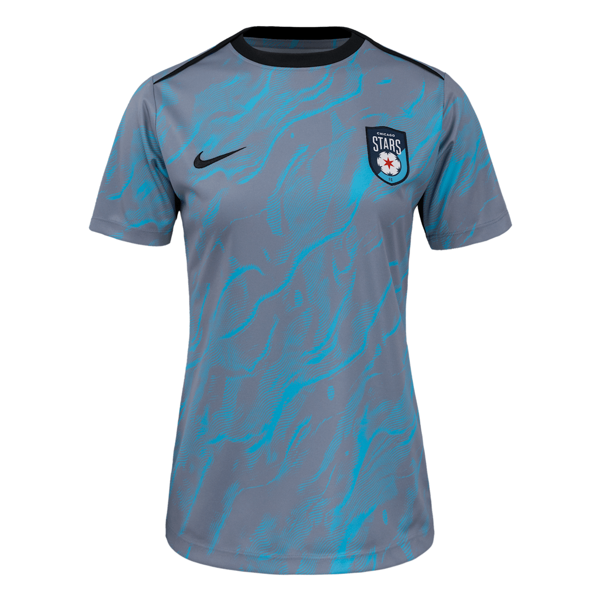 Chicago Stars FC 2025 Chicago Stars FC 2025 Women's Nike NWSL Short-Sleeve Pre-Match Top