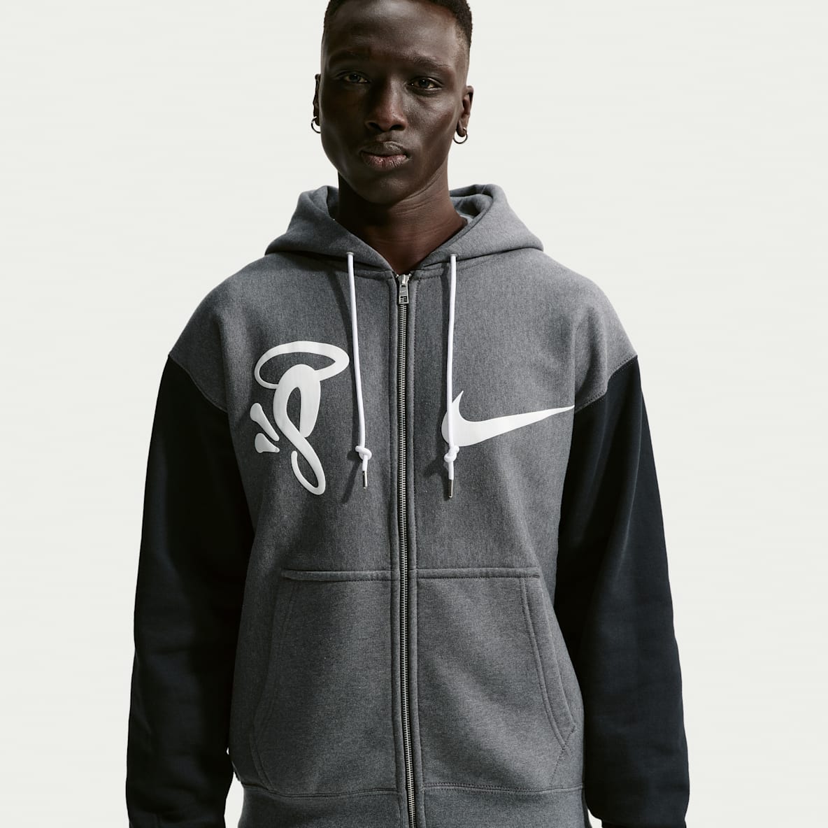 Nike Solo Swoosh x Central Cee Fleecehoodie met rits voor heren