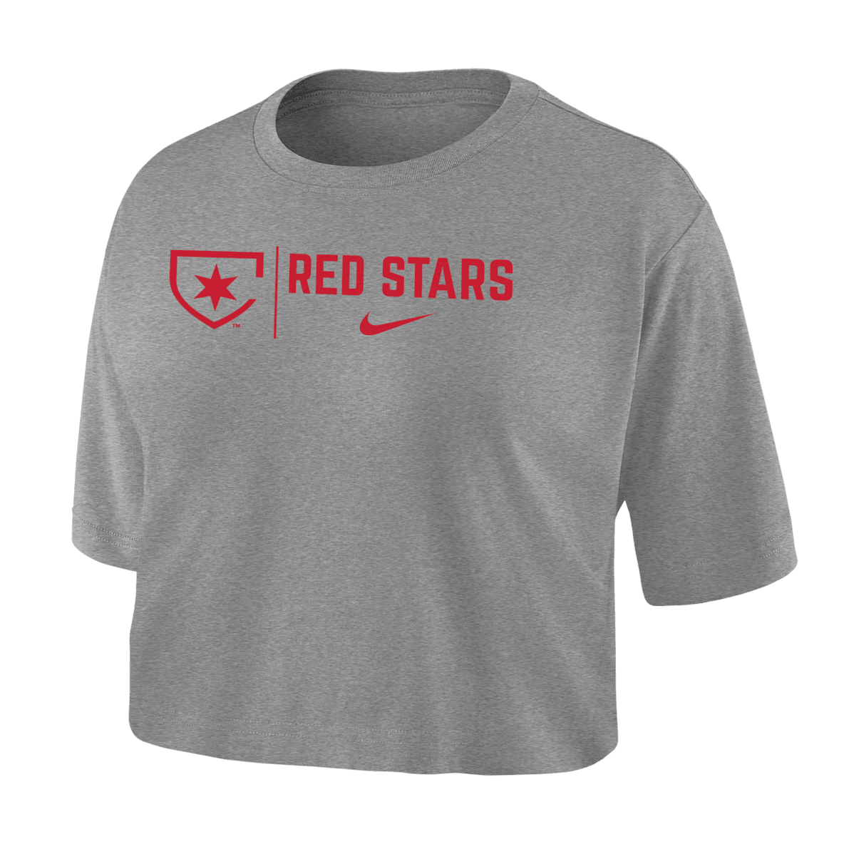 Chicago Red Stars Chicago Red Stars Women's Nike Dri-FIT Soccer Cropped T-Shirt