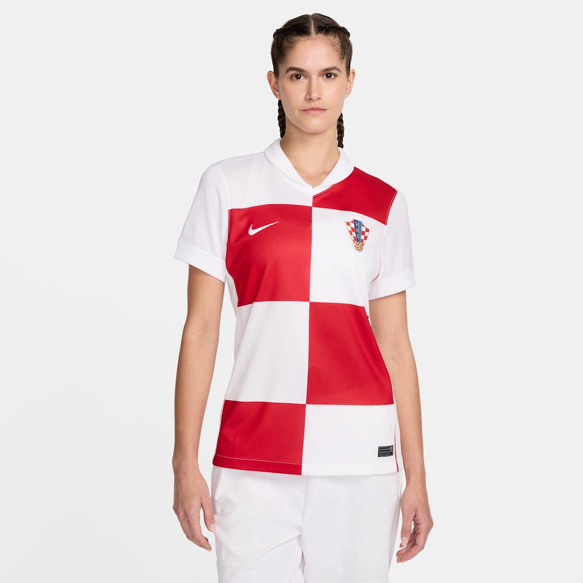 Kroatien 2024/25 Stadium Home Nike Dri-FIT Replica-fodboldtrøje til kvinder