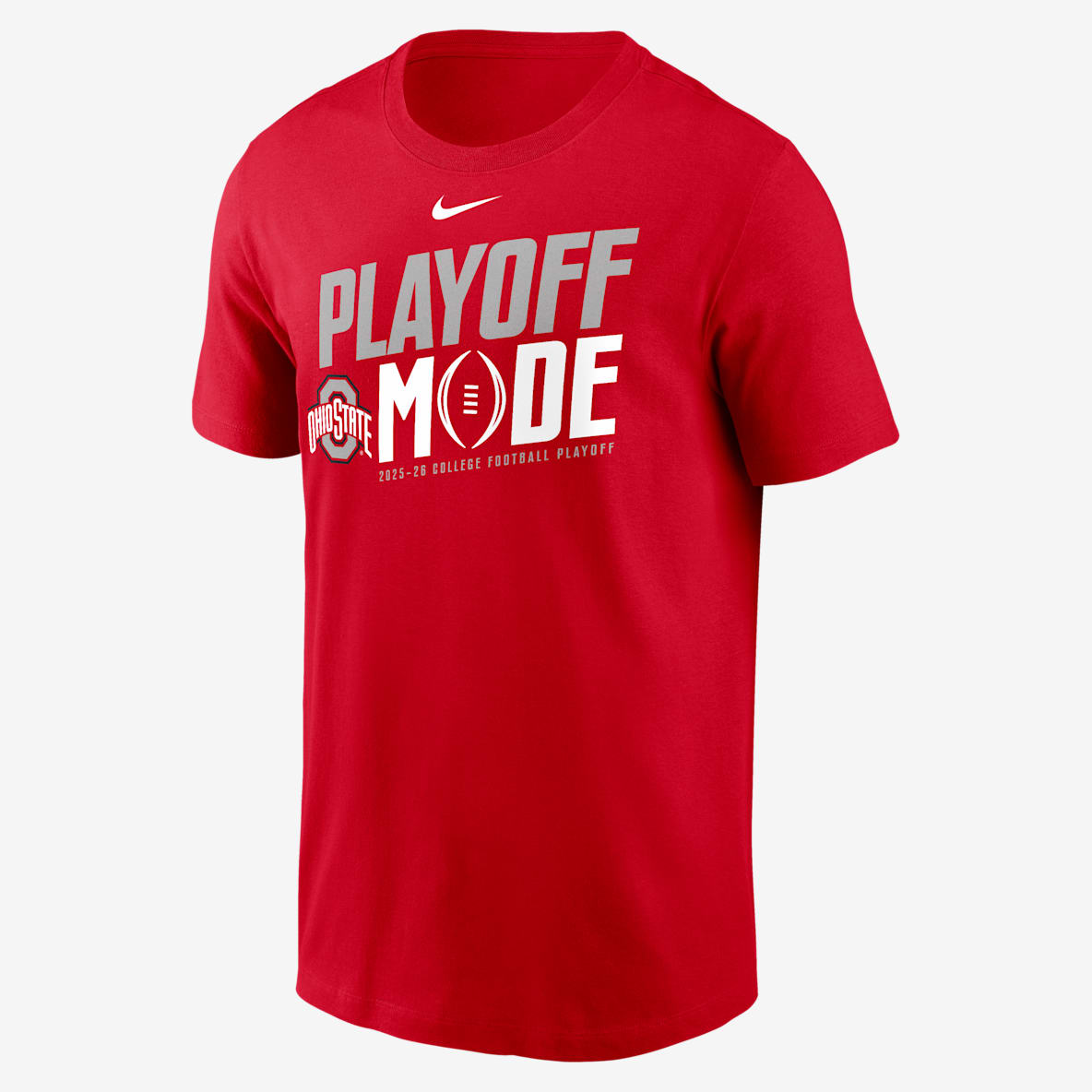 Ohio State 2025/26 College Football Playoff Bound Pass Protection Ohio State 2025/26 College Football Playoff Bound Pass Protection Men's Nike College T-Shirt