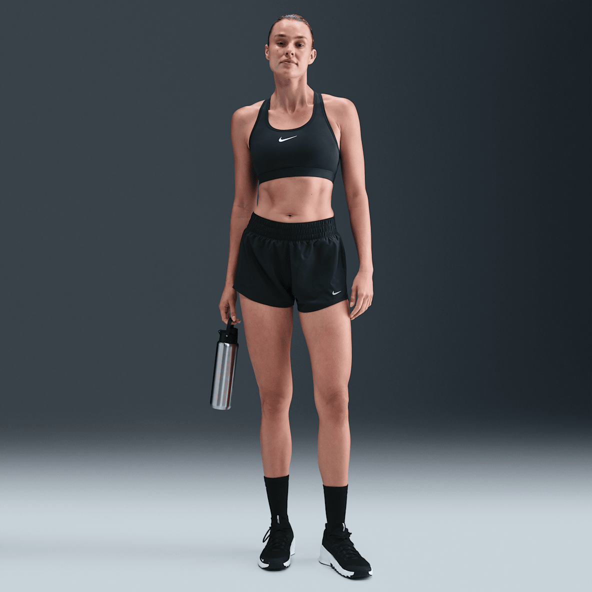 Nike One Nike One Women's Dri-FIT Mid-Rise 3" Brief-Lined Shorts