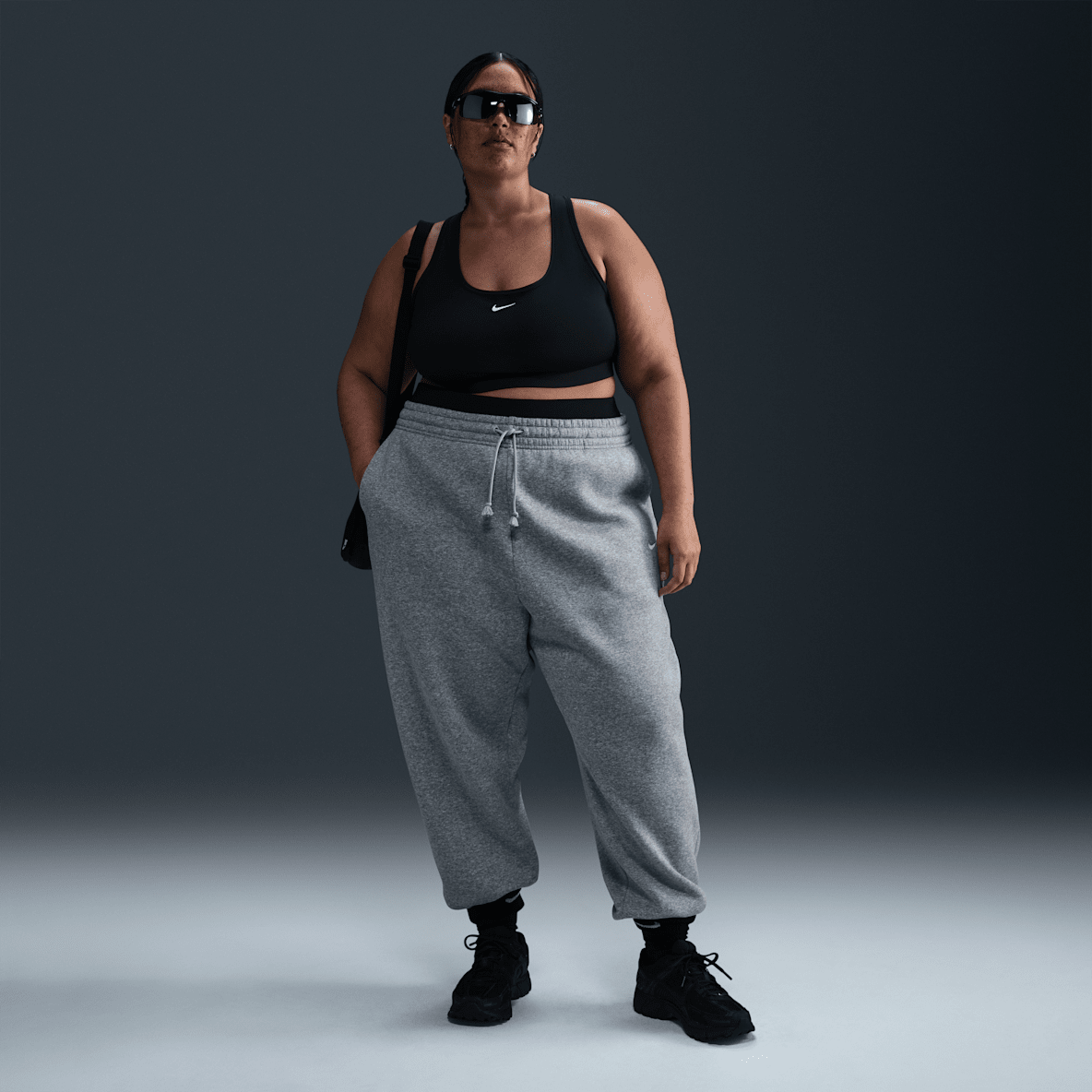Nike Sportswear Phoenix Fleece Nike Sportswear Phoenix Fleece Pantalon de survêtement taille haute oversize pour Femme (grande taille)