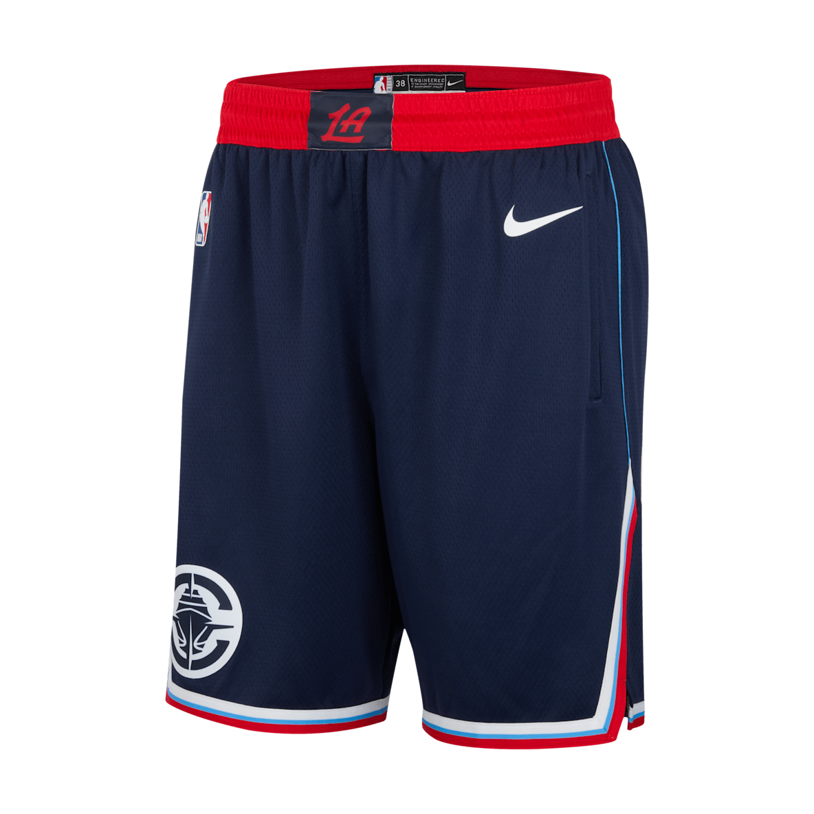 LA Clippers 2024/25 Swingman Icon Edition LA Clippers 2024/25 Swingman Icon Edition Men's Nike Dri-FIT NBA Replica Shorts