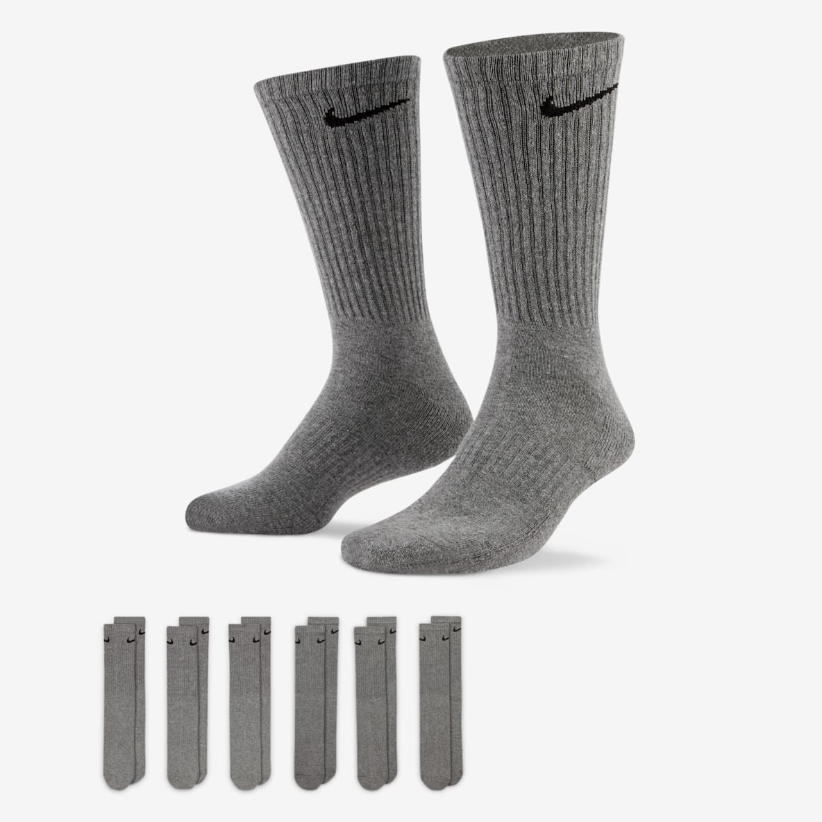 Nike Everyday Cushioned Nike Everyday Cushioned Training Crew Socks (6 Pairs)
