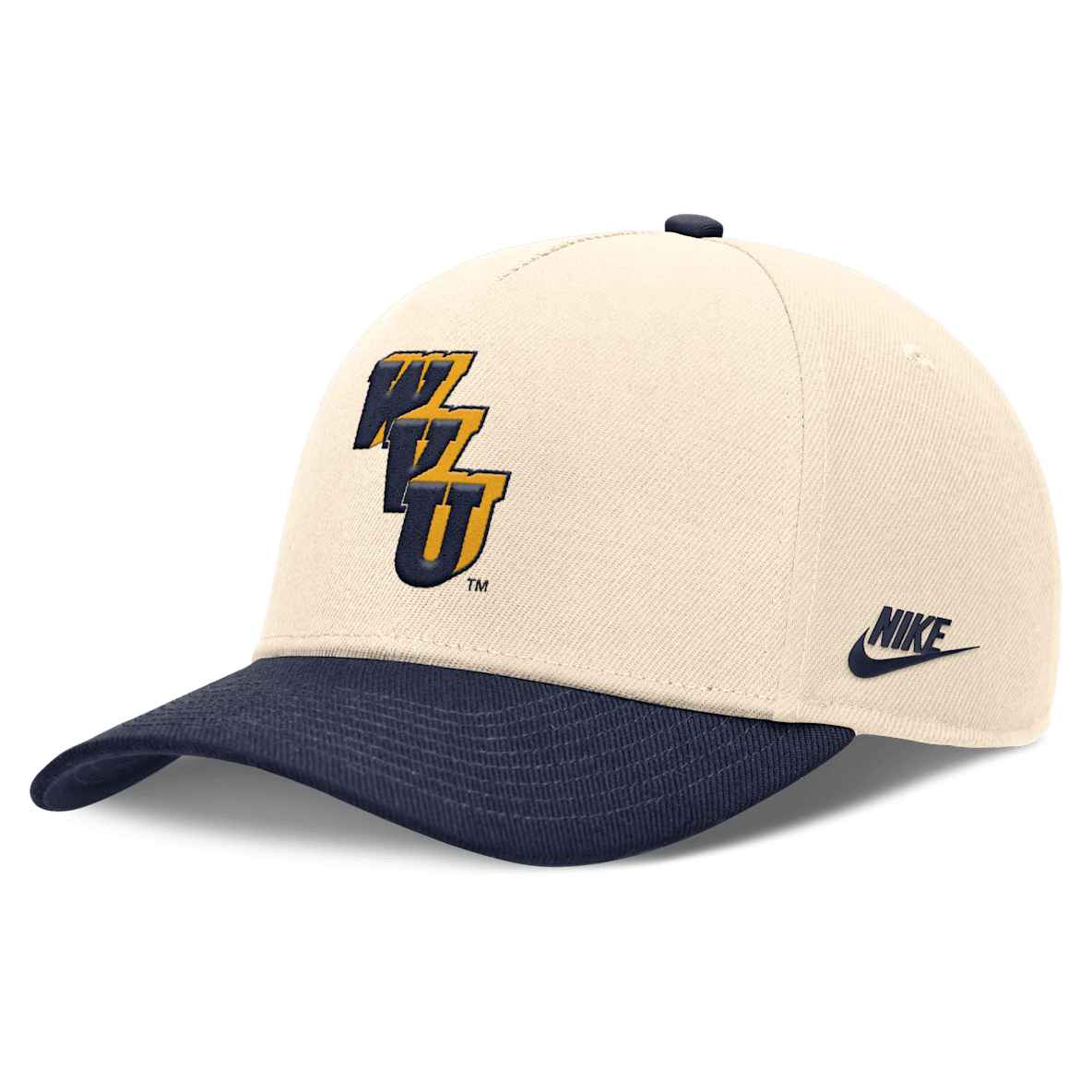 West Virginia Primetime Rise Academic West Virginia Primetime Rise Academic Men's Nike Dri-FIT College Adjustable Hat