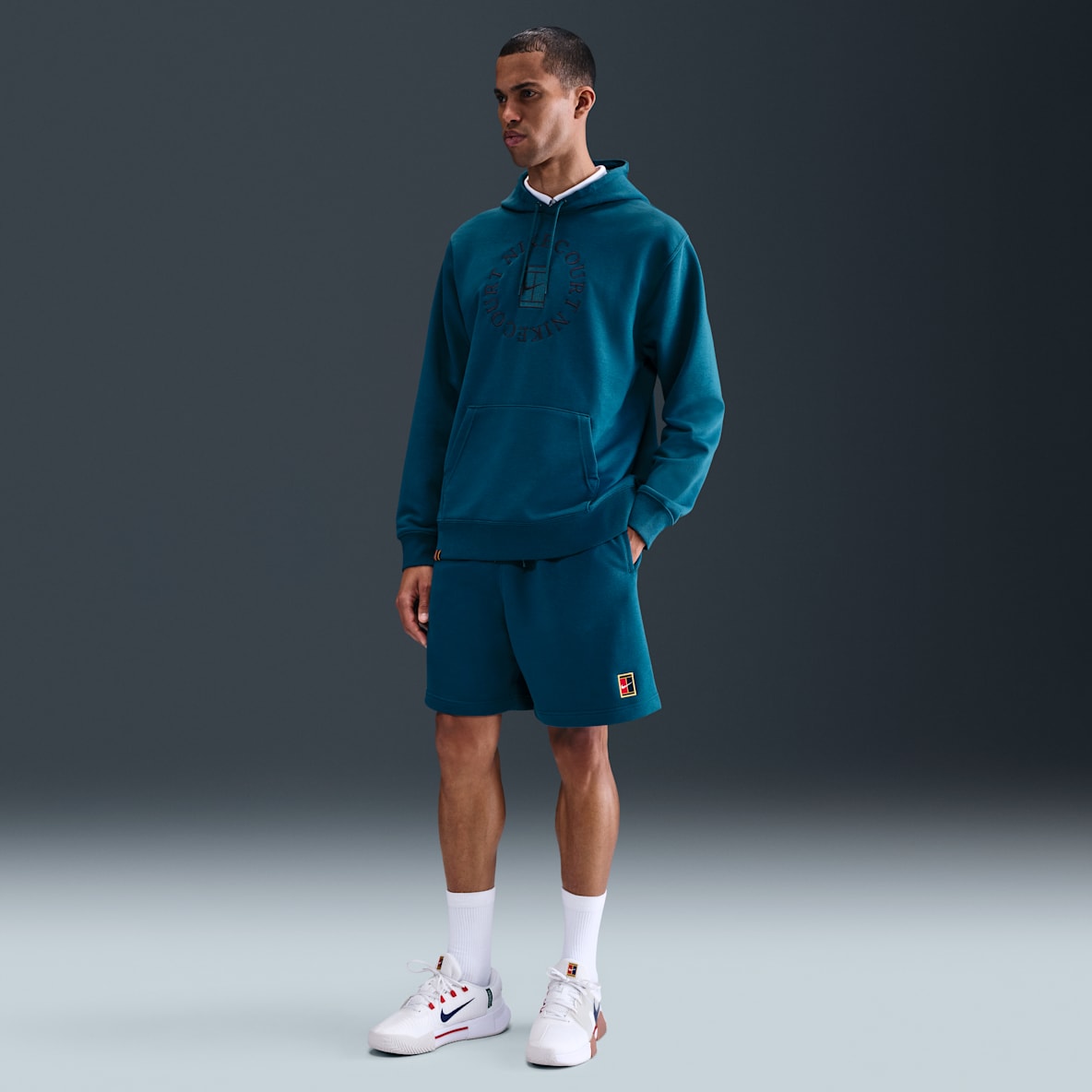 NikeCourt Heritage NikeCourt Heritage Men's Dri-FIT Fleece Tennis Shorts