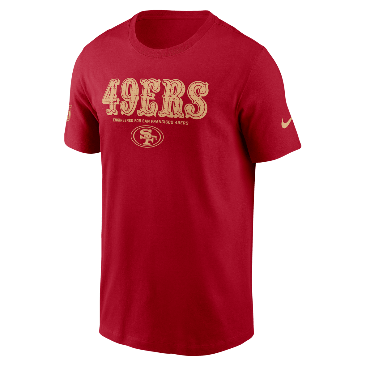 San Francisco 49ers Sideline Team Issue San Francisco 49ers Sideline Team Issue Men's Nike Dri-FIT NFL T-Shirt