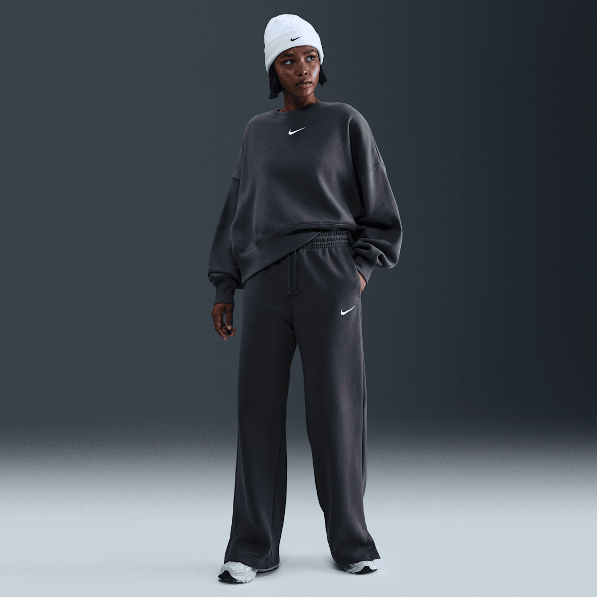 Nike Sportswear Phoenix Fleece Nike Sportswear Phoenix Fleece Women's High-Waisted Wide-Leg Pants