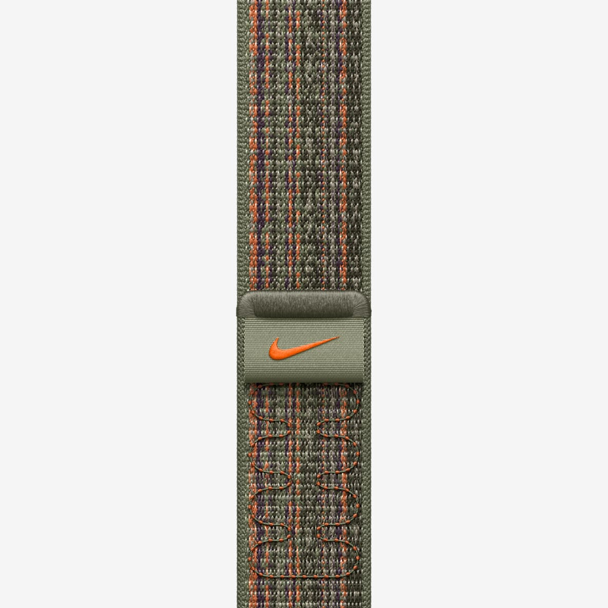 41mm Sequoia/Orange Nike Sport Loop