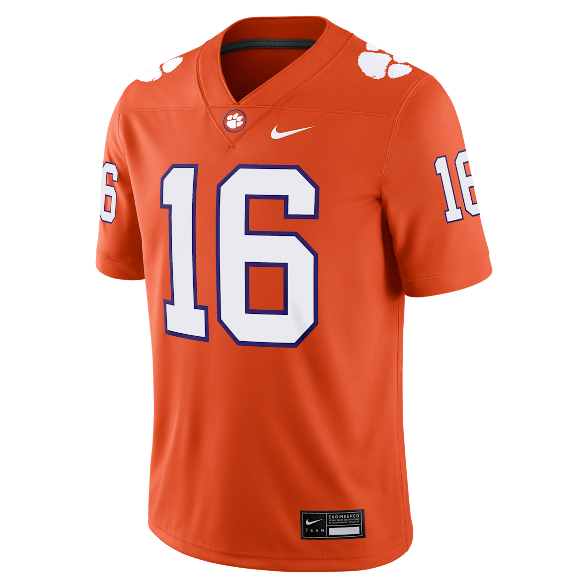Clemson Tigers Clemson Tigers Men's Nike Dri-FIT College Game Jersey