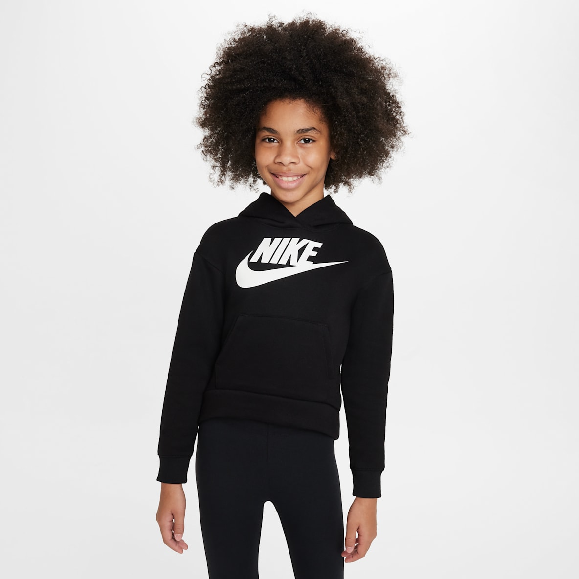 Nike Sportswear Club Fleece Younger Kids' Pullover Hoodie