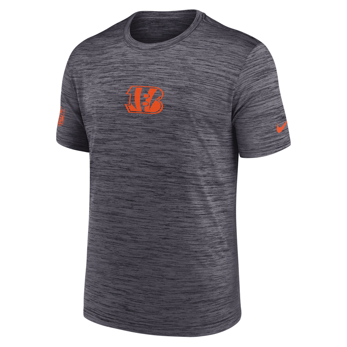 Cincinnati Bengals Sideline Team Issue Velocity Cincinnati Bengals Sideline Team Issue Velocity Men's Nike Dri-FIT NFL T-Shirt