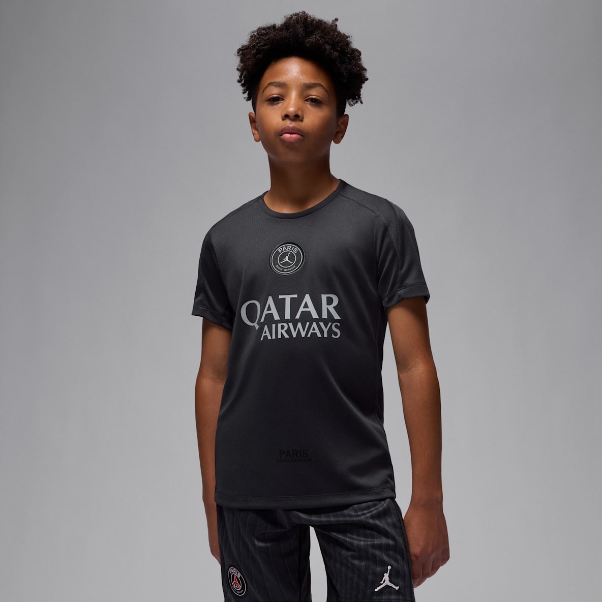 Paris Saint-Germain Strike Fourth Paris Saint-Germain Strike Fourth Older Kids' Jordan Dri-FIT Football Short-Sleeve Top