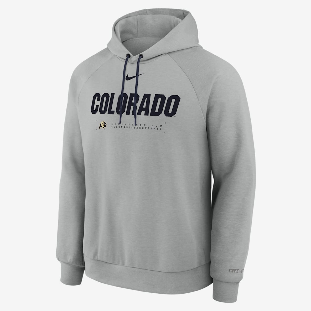 Colorado Buffaloes Nike NCAA Colorado Buffaloes Nike NCAA Men's Basketball Coaches' Pullover Hoodie