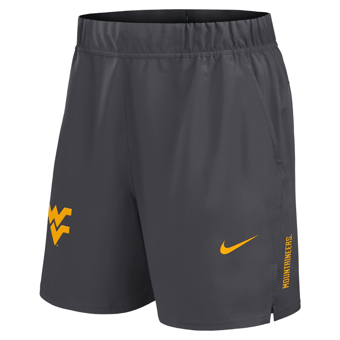 West Virginia Primetime Victory Primary Logo West Virginia Primetime Victory Primary Logo Shorts universitarios Nike Dri-FIT para hombre