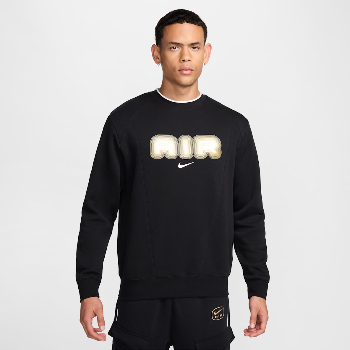 Nike Air Nike Air Men's Fleece Crew-Neck Sweatshirt