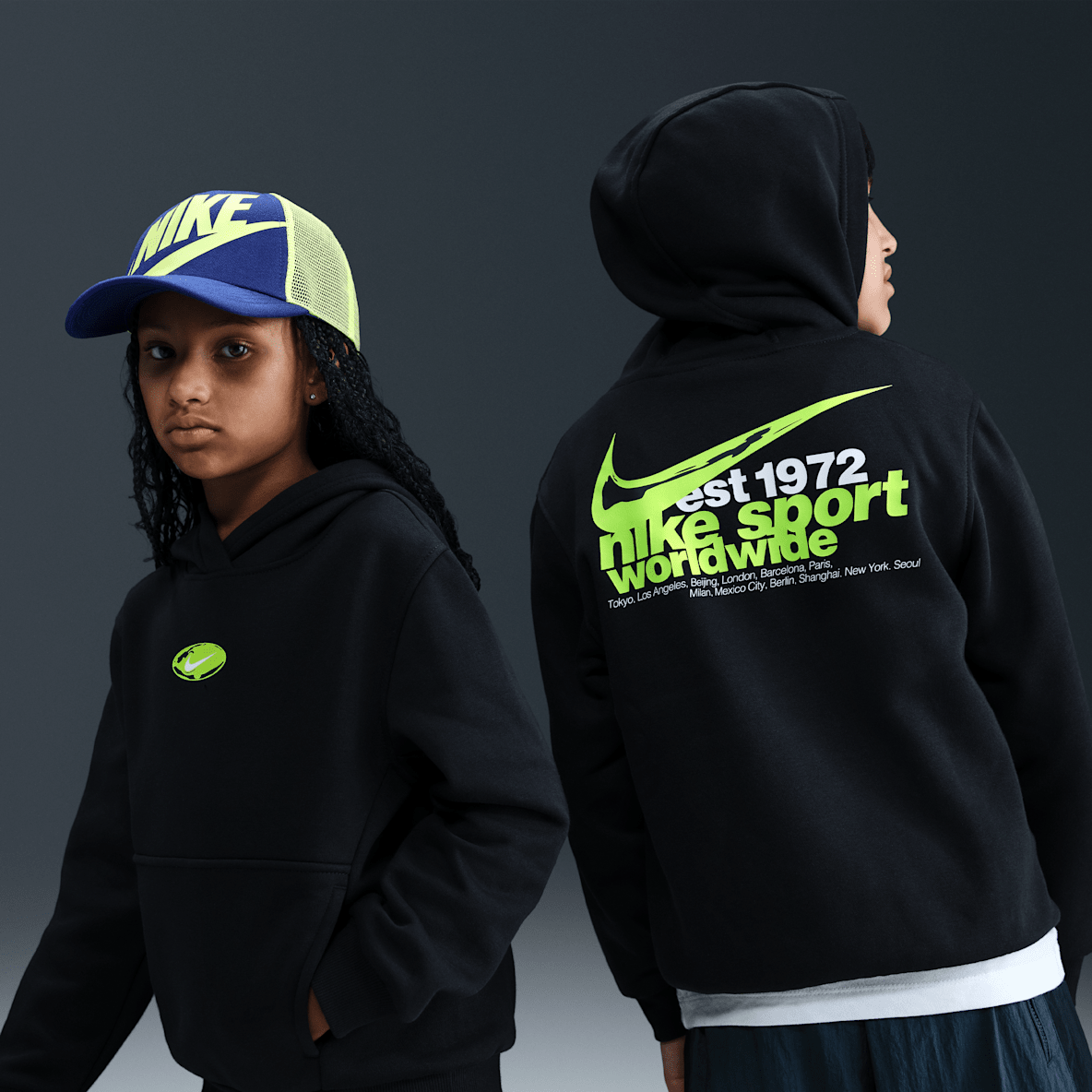 Nike Sportswear Club Fleece Nike Sportswear Club Fleece Sudadera con gorro para niños talla grande