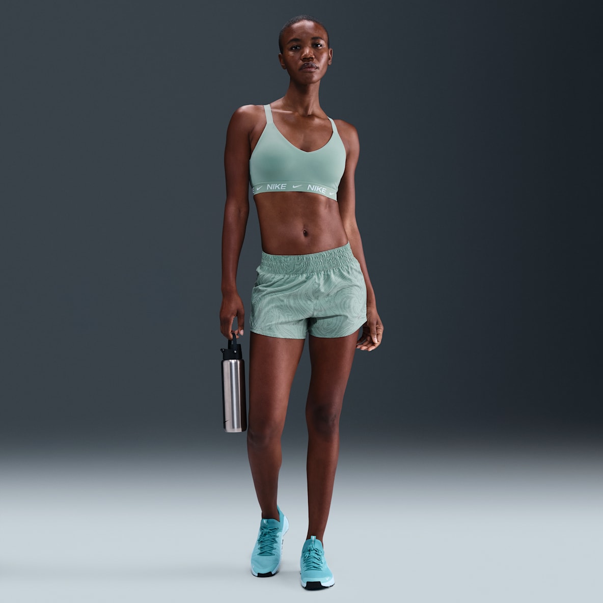 Nike One Women's Dri-FIT Mid-Rise 3" Brief-Lined Shorts