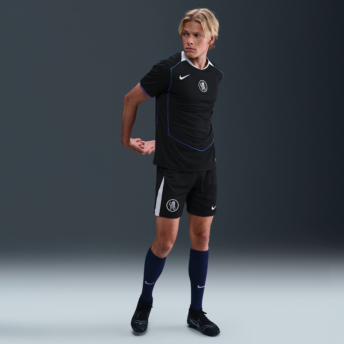 Tercera equipación Stadium Chelsea FC 2025/26 Tercera equipación Stadium Chelsea FC 2025/26 Pantalón corto de fútbol Replica Nike Dri-FIT Total 90 - Hombre