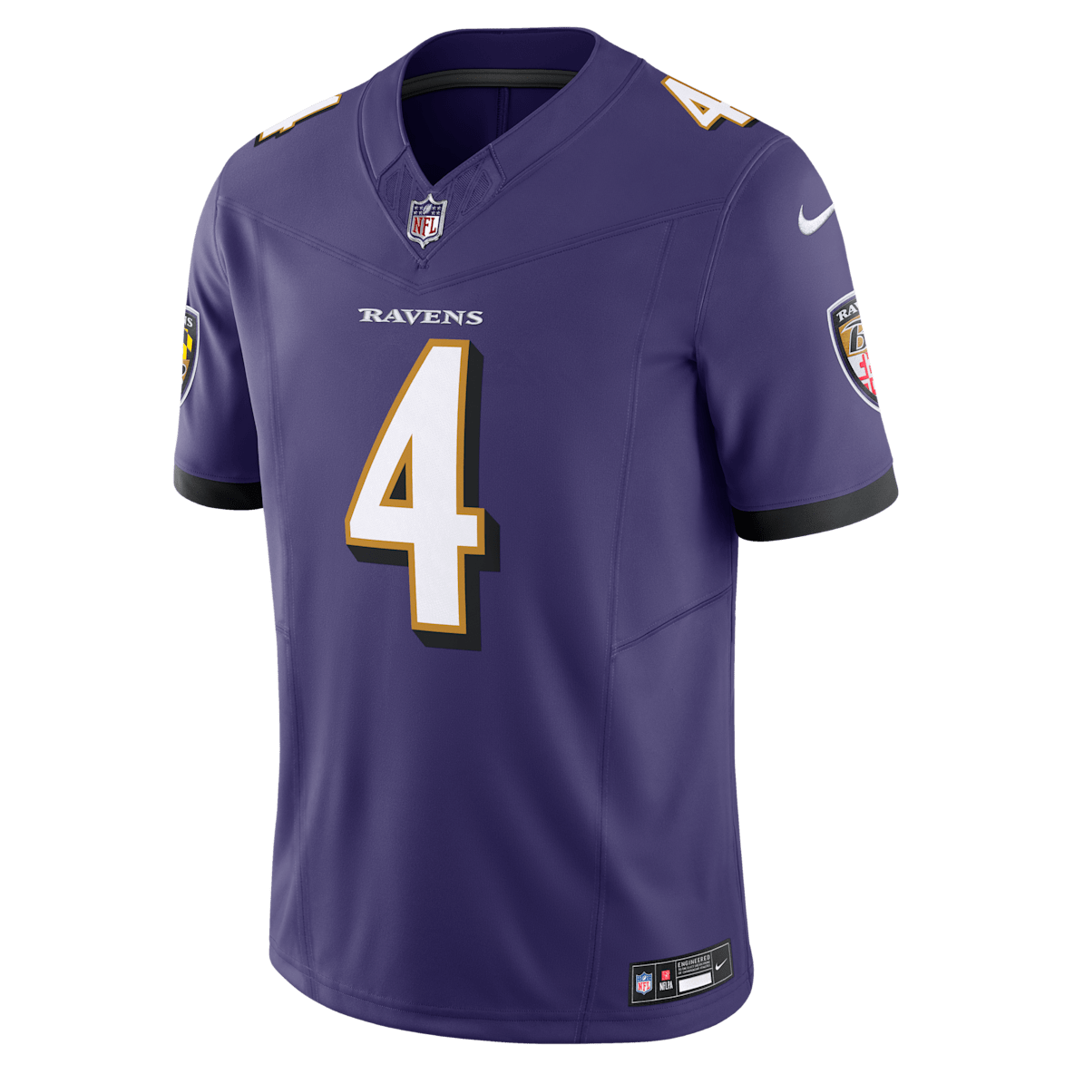 Zay Flowers Baltimore Ravens Zay Flowers Baltimore Ravens Men's Nike Dri-FIT NFL Limited Jersey