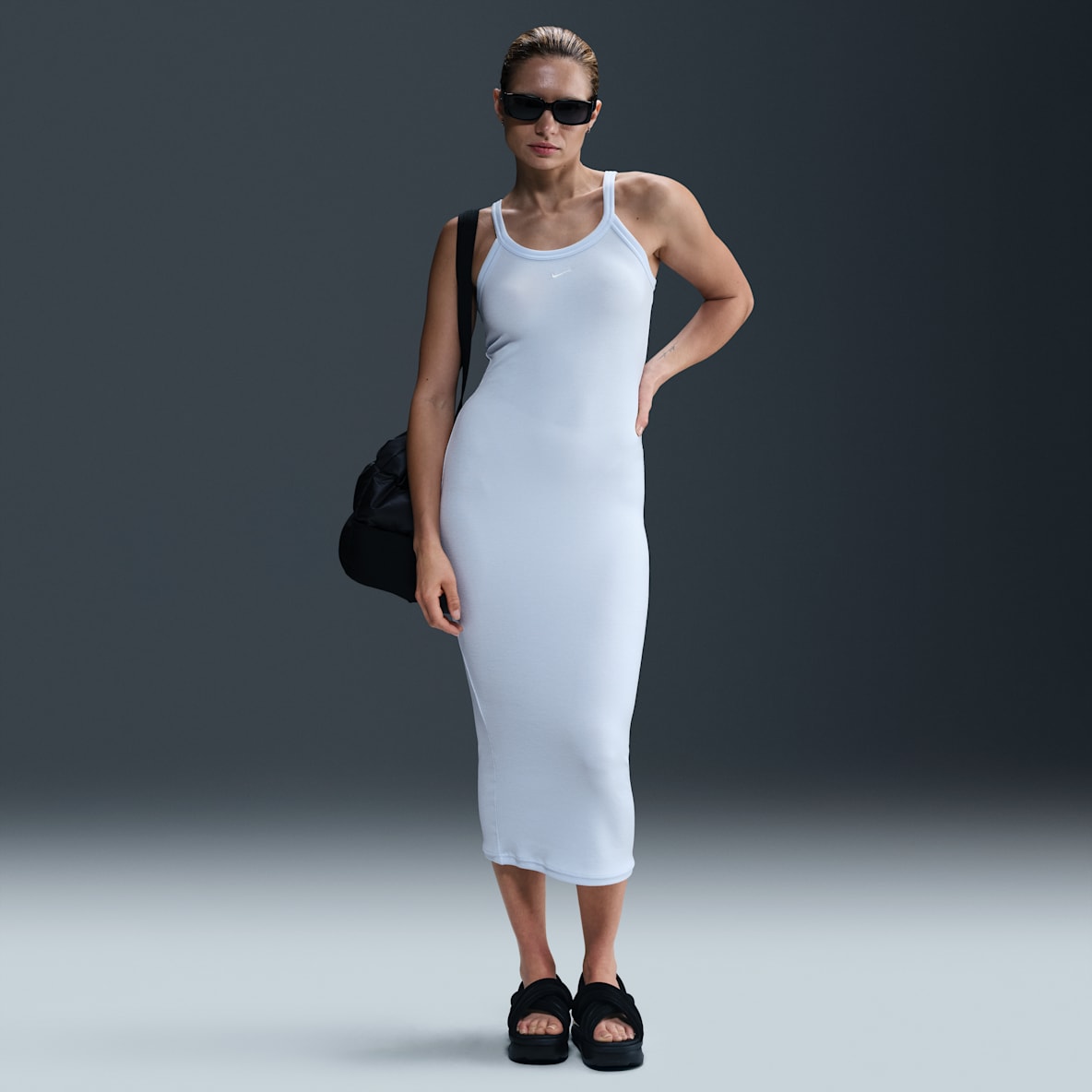 Nike Sportswear Chill Knit Nike Sportswear Chill Knit Women's Tight Mini-Rib Tank Dress