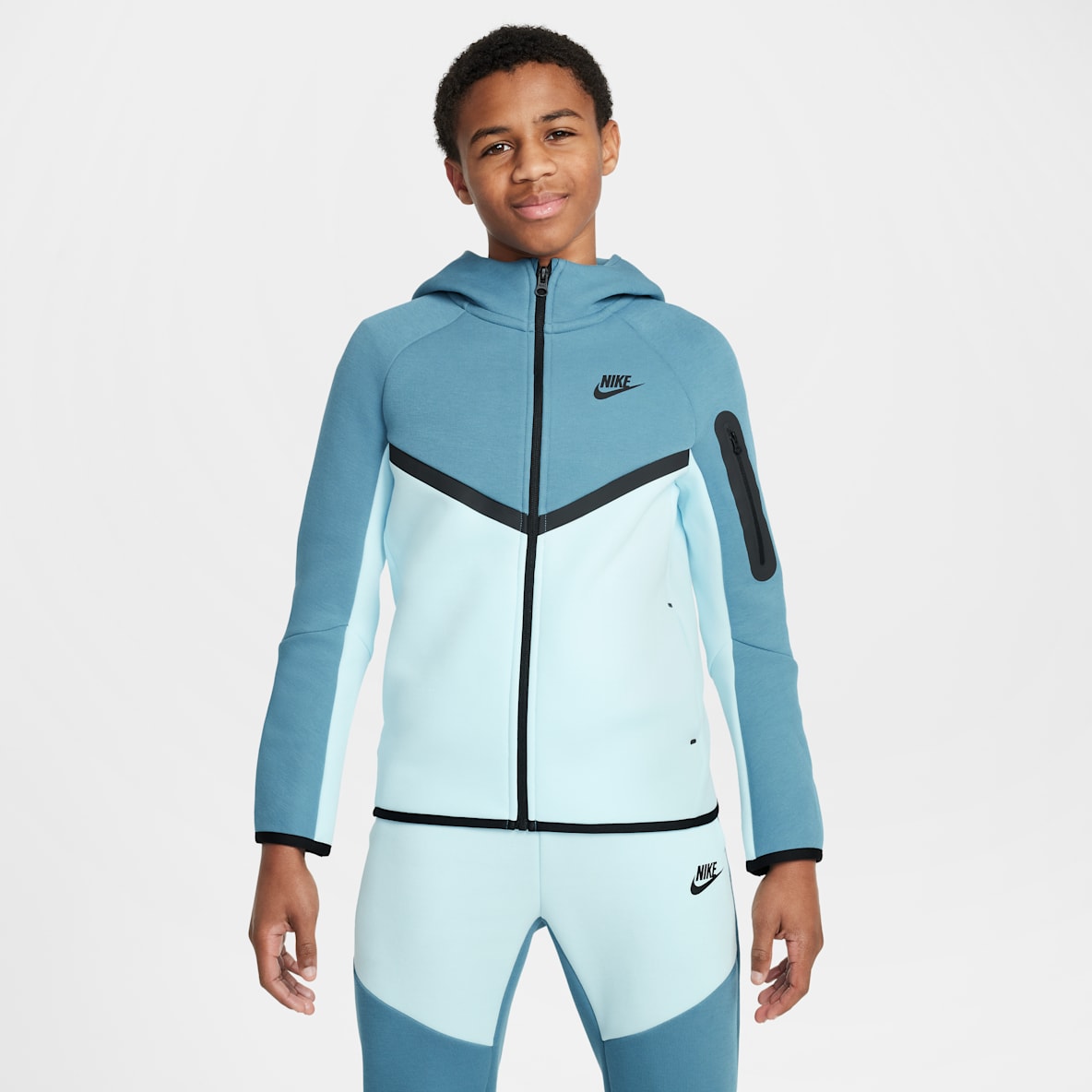 Nike Sportswear Tech Fleece Nike Sportswear Tech Fleece Big Kids' Full-Zip Hoodie