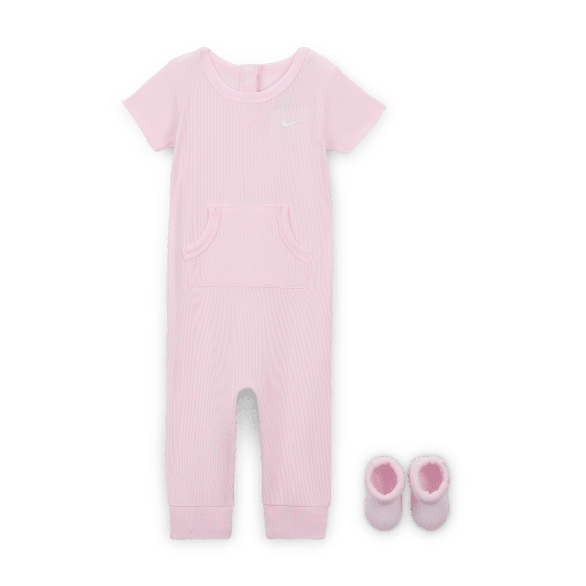Nike Nike Baby Rib Knit Romper and Socks Set