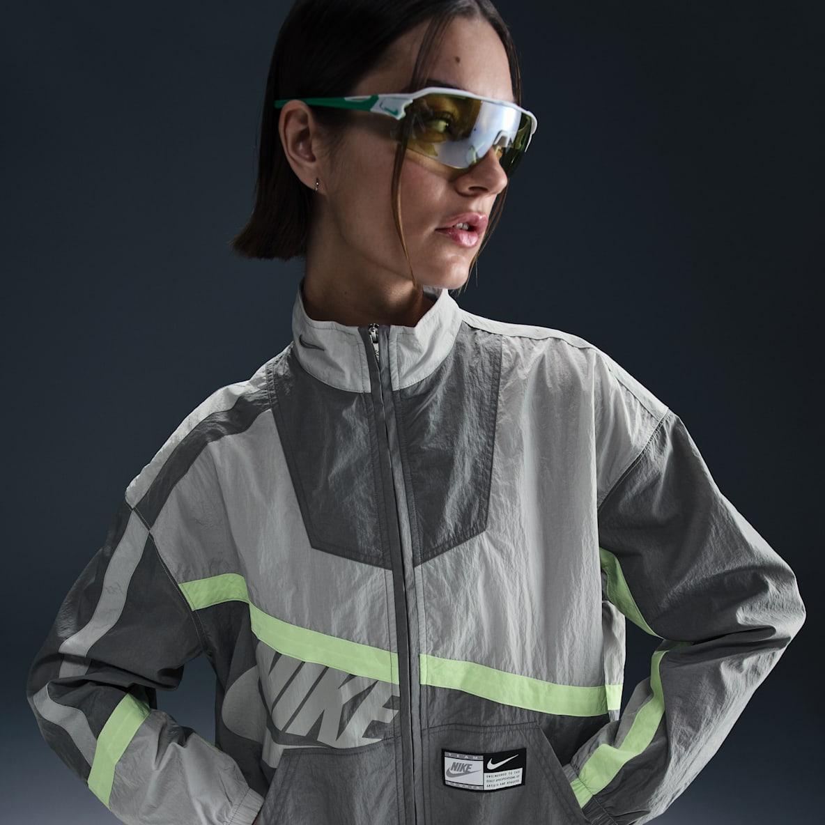 Nike Sportswear Nike Sportswear Oversized geweven damesjack